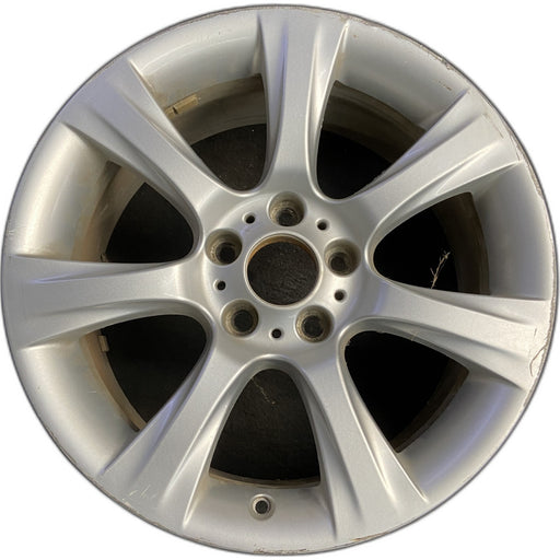 18" BMW 320i 12-13 , 18x8 , 7 spoke Original OEM Wheel Rim - Front View