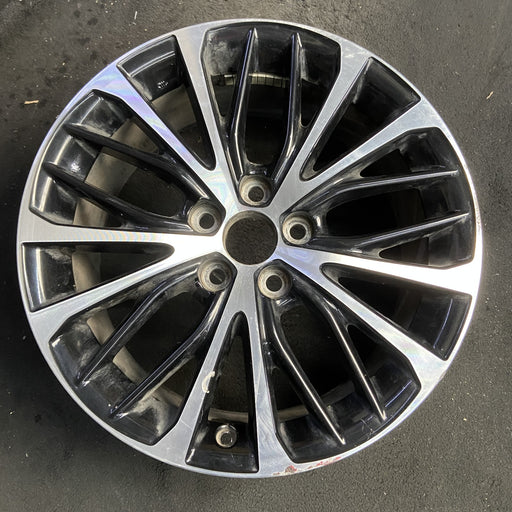 18" CAMRY 18-20 18x8 , silver black Original OEM Wheel Rim - Additional View