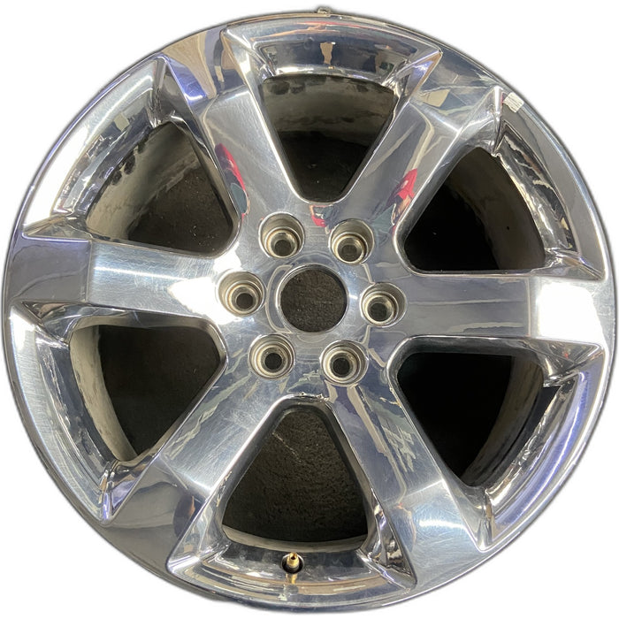 20" FORD F150 PICKUP 21-23 20x8.5, 6 spoke, chrome Original OEM Wheel Rim - Front View