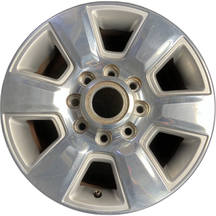 18" DODGE 2500 PICKUP 14 18x8, 6 spoke, with pockets Original OEM Wheel Rim - - Front View