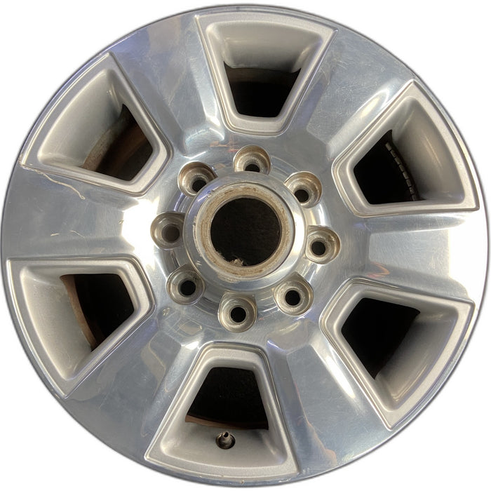18" DODGE 2500 PICKUP 14 18x8, 6 spoke, with pockets Original OEM Wheel Rim - - Front View