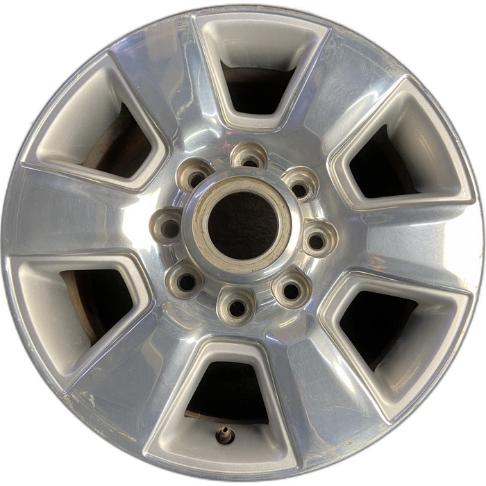 18" DODGE 2500 PICKUP 14 18x8, 6 spoke, with pockets Original OEM Wheel Rim - - Front View