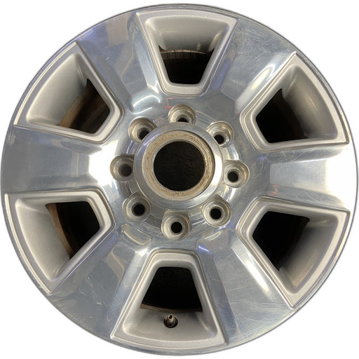 18" DODGE 2500 PICKUP 14 18x8, 6 spoke, with pockets Original OEM Wheel Rim - - Front View