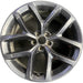 20" CHALLENGER 19-20 20x8 , , Y spoke, , black Original OEM Wheel Rim - Front View