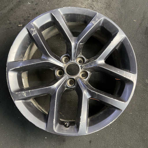 20" CHALLENGER 19-20 20x8 , , Y spoke, , black Original OEM Wheel Rim - Additional View