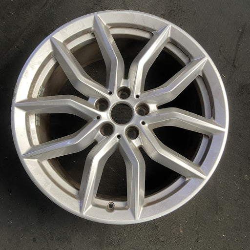 19" BMW X5 19-20 19x9, , , silver Original OEM Wheel Rim - Additional View