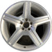 19" MERCEDES CL-CLASS 08-09 216 Type; CL550, 19x8.5, 5 spoke Original OEM Wheel - Front View