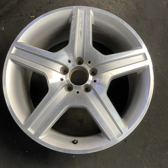19" MERCEDES CL-CLASS 08-09 216 Type; CL550, 19x8.5, 5 spoke Original OEM Wheel - Additional View