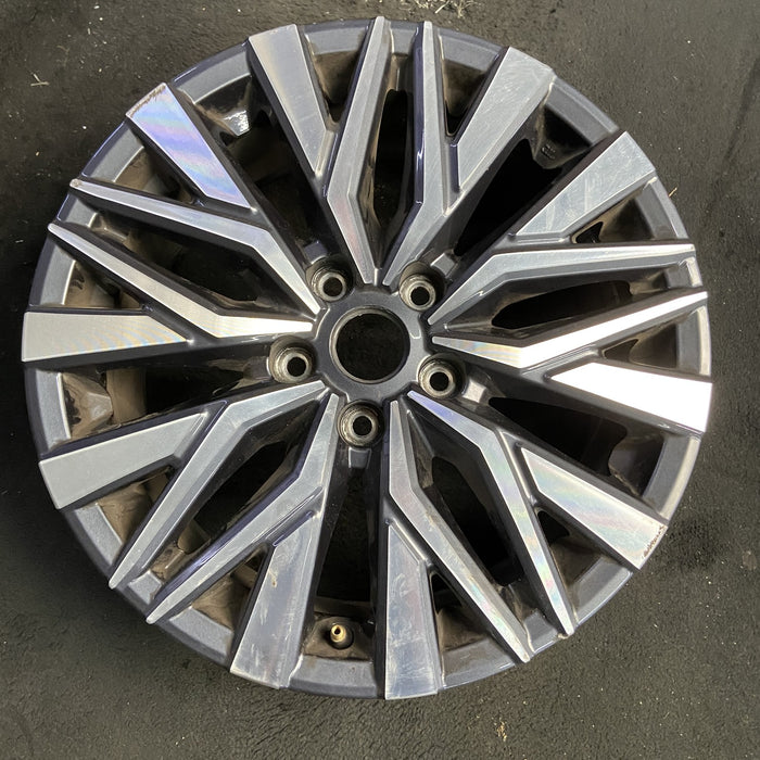 17" ALTIMA 23-25 17x7.5 , machined dark gray Original OEM Wheel Rim - Additional View