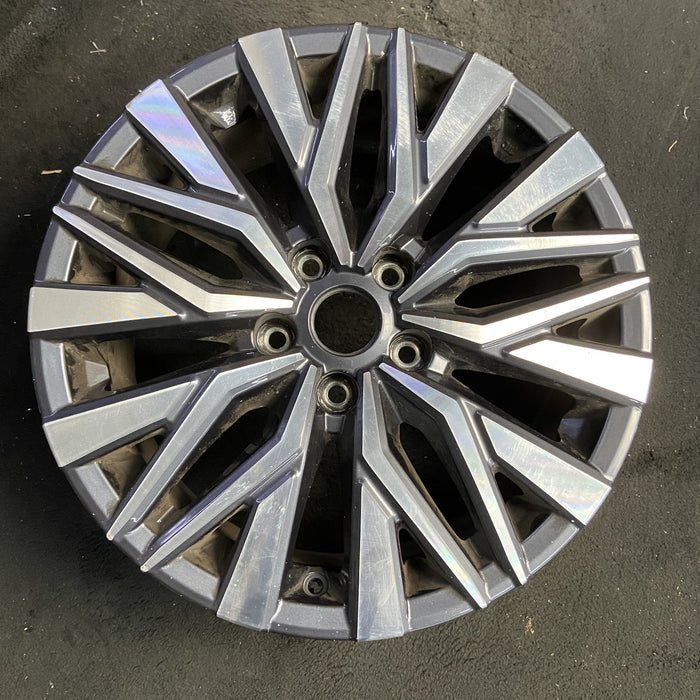 17" ALTIMA 23-25 17x7.5 , machined dark gray Original OEM Wheel Rim - Additional View
