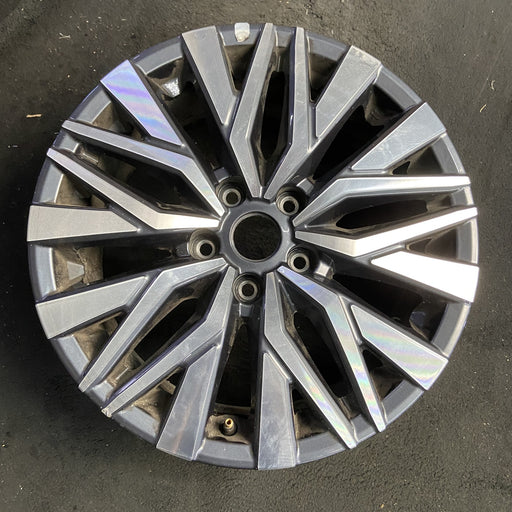 17" ALTIMA 23-25 17x7.5 , machined dark gray Original OEM Wheel Rim - Additional View