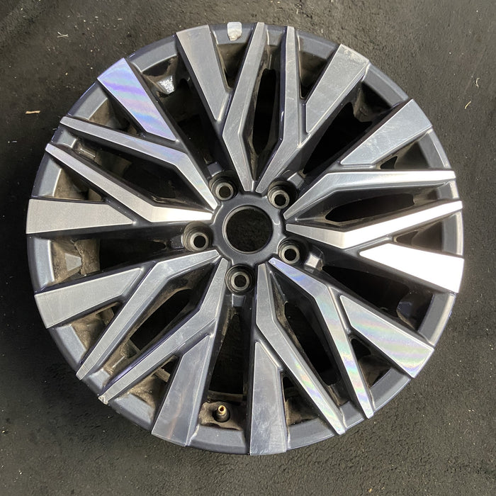 17" ALTIMA 23-25 17x7.5 , machined dark gray Original OEM Wheel Rim - Additional View