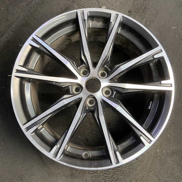17" 86 17-19 17x7 , 10 spoke Original OEM Wheel Rim - Additional View