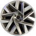 20" SANTA FE 21 20x8.5 Original OEM Wheel Rim - MACHINED GREY - Front View