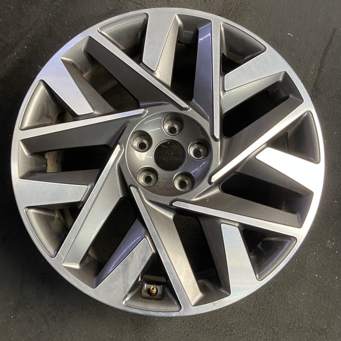 20" SANTA FE 21 20x8.5 Original OEM Wheel Rim - MACHINED GREY - Additional View