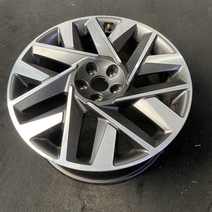 20" SANTA FE 21 20x8.5 Original OEM Wheel Rim - MACHINED GREY - View 8
