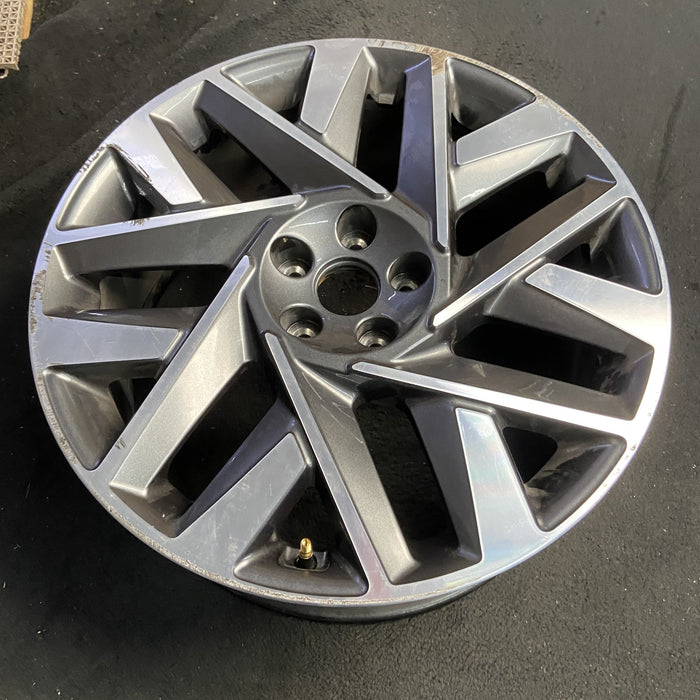 20" SANTA FE 21 20x8.5 Original OEM Wheel Rim - MACHINED GREY - View 7