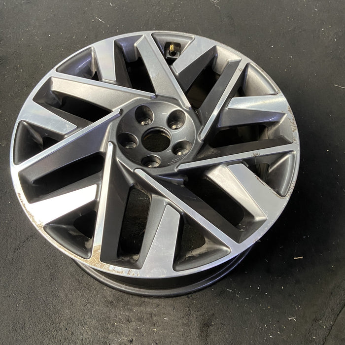 20" SANTA FE 21 20x8.5 Original OEM Wheel Rim - MACHINED GREY - View 8