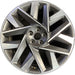 20" SANTA FE 21 20x8.5 Original OEM Wheel Rim - MACHINED GREY - Front View