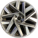 20" SANTA FE 21 20x8.5 Original OEM Wheel Rim - MACHINED GREY - Front View
