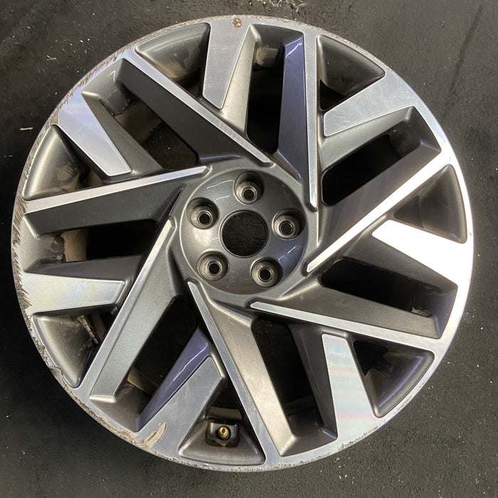 20" SANTA FE 21 20x8.5 Original OEM Wheel Rim - MACHINED GREY - Additional View