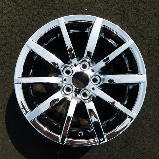 17" BMW 323i 08-12 17x8.5 , 10 spoke, alternating spoke Original OEM Wheel Rim - Front View