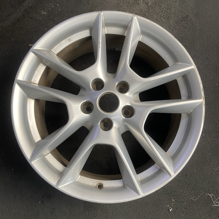18" MAXIMA 09 18x8 , Original OEM Wheel Rim - SILVER - Additional View