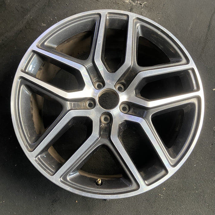 20" EXPLORER 16-19 20x9, , , Original OEM Wheel Rim - MACHINED CHARCOAL - Additional View