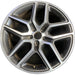 20" EXPLORER 16-19 20x9, , , Original OEM Wheel Rim - MACHINED CHARCOAL - Front View