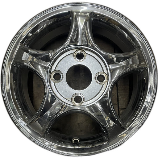 14" ELANTRA 99-00 14x5.5, alloy Original OEM Wheel Rim - Front View