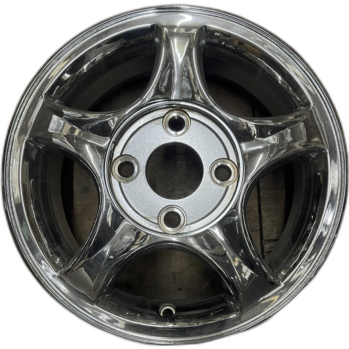14" ELANTRA 99-00 14x5.5, alloy Original OEM Wheel Rim - Front View