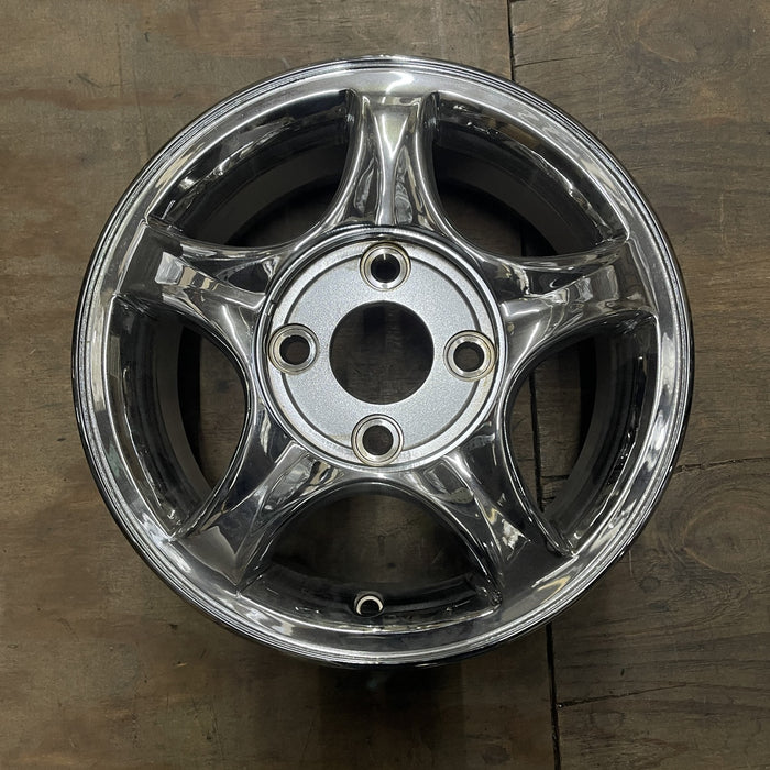 14" ELANTRA 99-00 14x5.5, alloy Original OEM Wheel Rim - Additional View