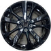 18" ALTIMA 17-18 18x7.5 , 10 spoke , black Original OEM Wheel Rim - Front View
