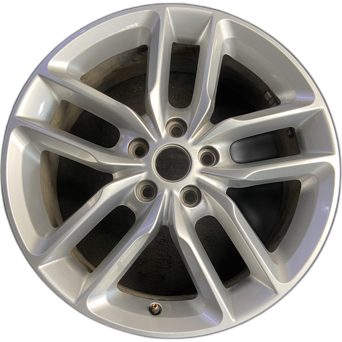 20" DURANGO 21 20x8, , double spoke, silver Original OEM Wheel Rim - Front View