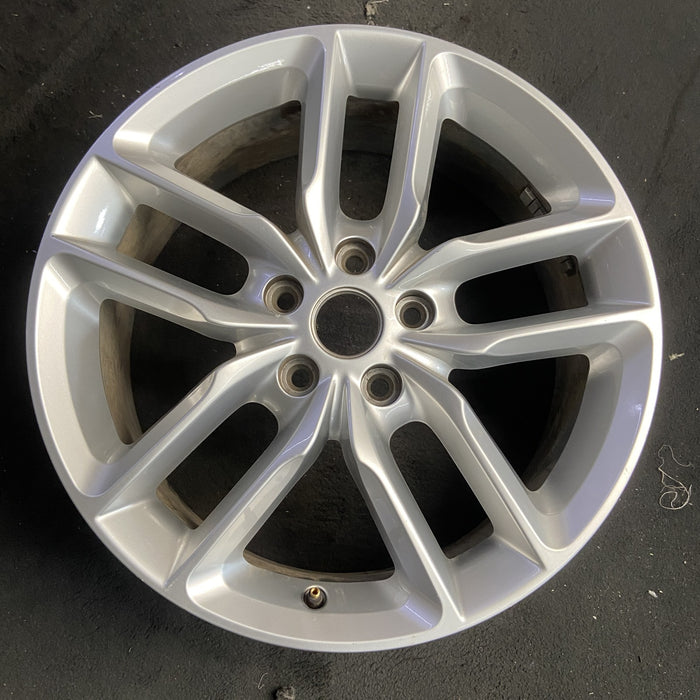 20" DURANGO 21 20x8, , double spoke, silver Original OEM Wheel Rim - Additional View
