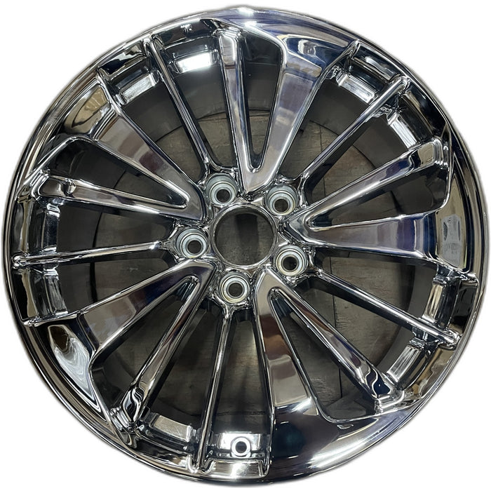 18" RDX 16 18x7.5, 15 spoke Original OEM Wheel Rim - Front View