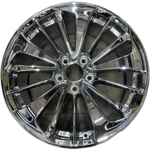 18" RDX 16 18x7.5, 15 spoke Original OEM Wheel Rim - Front View