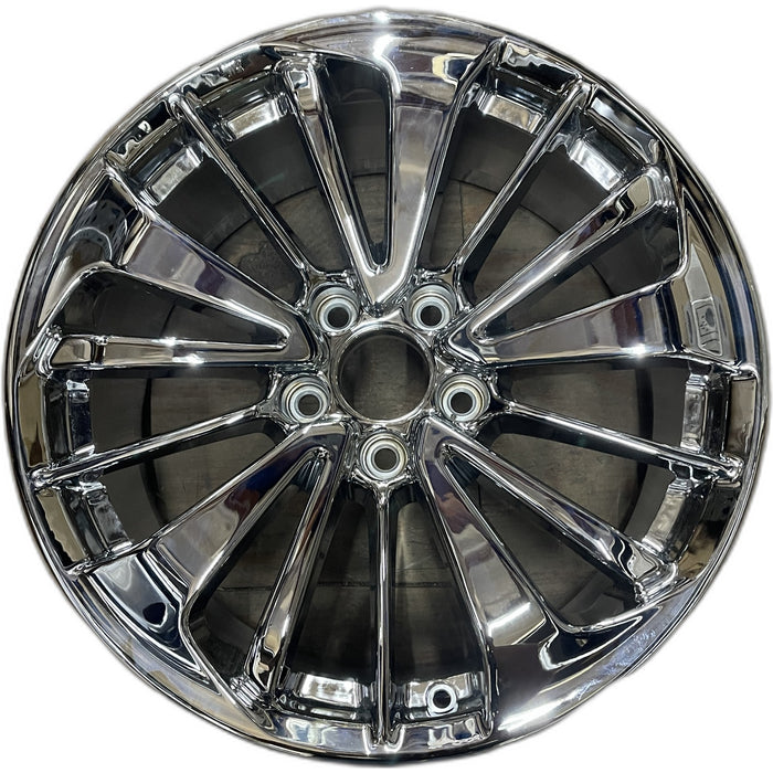 18" RDX 16 18x7.5, 15 spoke Original OEM Wheel Rim - Front View