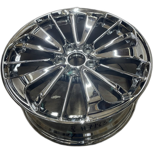 18" RDX 16 18x7.5, 15 spoke Original OEM Wheel Rim - Front View