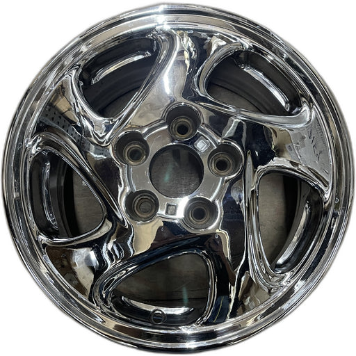 15" TL 96-98 3.2L , 15x6.5 , 5 spoke, L. Original OEM Wheel Rim - Front View
