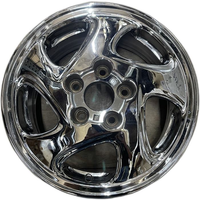 15" TL 96-98 3.2L , 15x6.5 , 5 spoke, L. Original OEM Wheel Rim - Front View