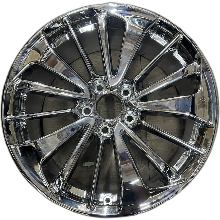 18" RDX 16 18x7.5, 15 spoke Original OEM Wheel Rim - Front View