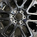 20" SEQUOIA 23-26 20x8, open spoke , matte black Original OEM Wheel Rim - Angle View