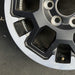 17" TACOMA 24 17x7.5 , black with machined outer lip Original OEM Wheel Rim - Additional View