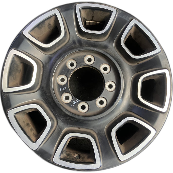 20" FORD F250SD PICKUP 23-26 20x8, , solid spoke, , slotted spoke Original OEM - Front View