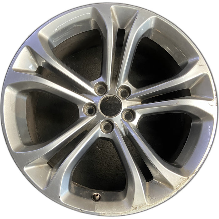20" CHALLENGER 20 20x8 , , double spoke Original OEM Wheel Rim - Front View