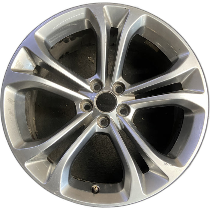 20" CHALLENGER 20 20x8 , , double spoke Original OEM Wheel Rim - Front View