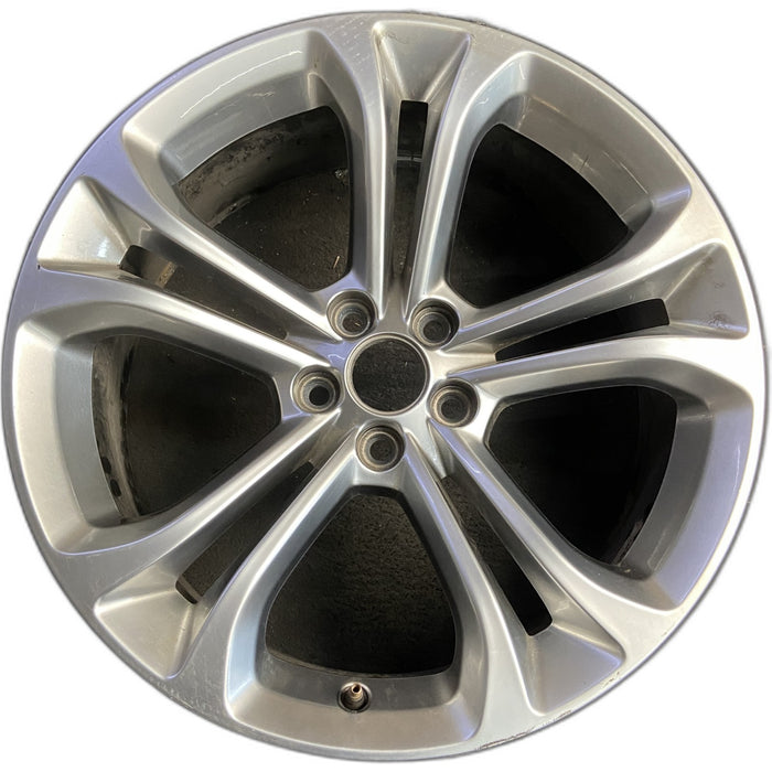 20" CHALLENGER 20 20x8 , , double spoke Original OEM Wheel Rim - Front View