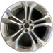20" CHALLENGER 20 20x8 , , double spoke Original OEM Wheel Rim - Front View