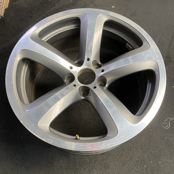 19" BMW 650i 06-10 19x9 , 5 spoke, solid spoke Original OEM Wheel Rim - - View 7